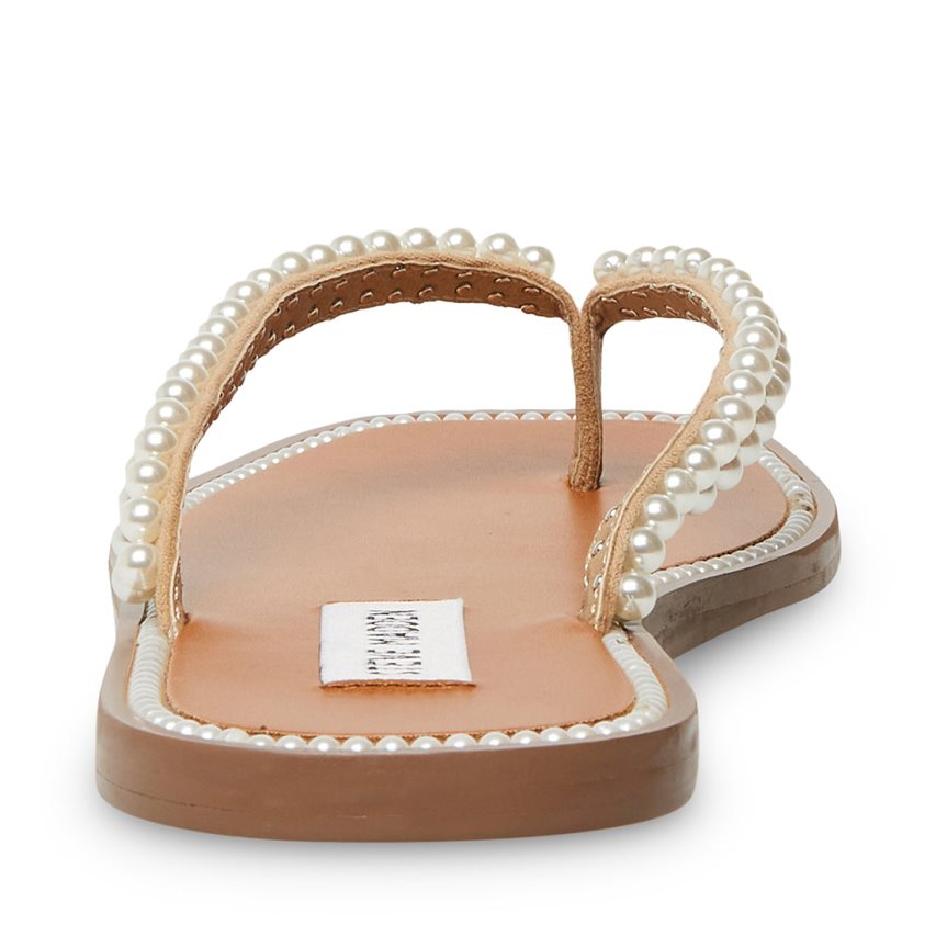 Chanclas Steve Madden Nadira Mujer Blancas | ES TH690S